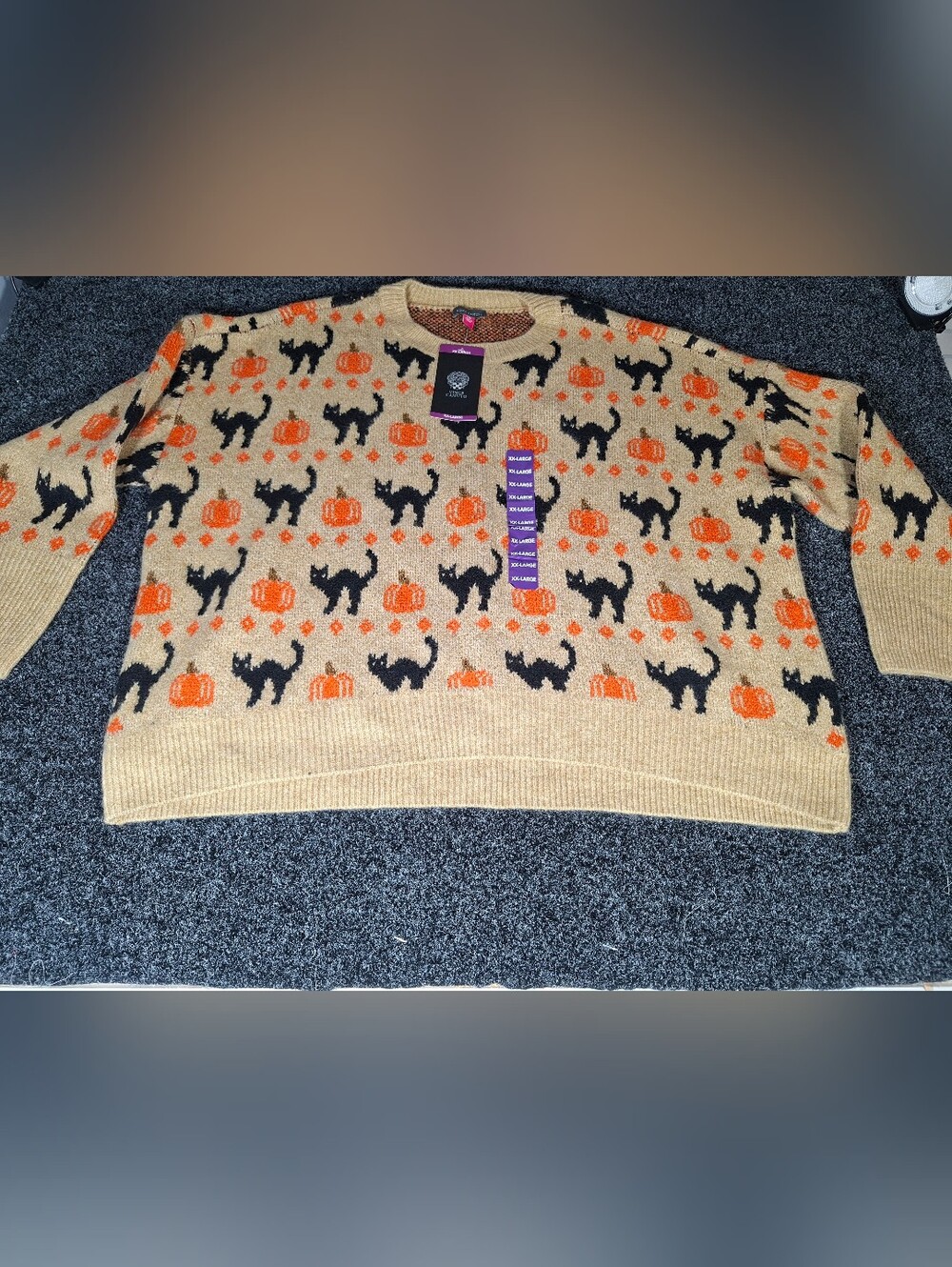 Vince Camuto Halloween Soft & Cozy Sweater 2XL